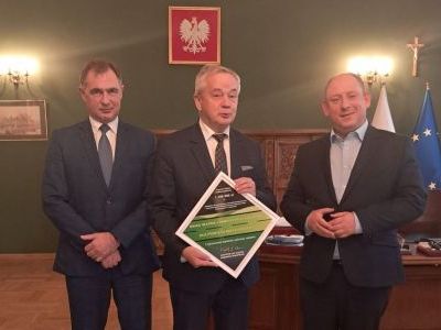 Starostowie Powiatu Miechowskiego oraz Wojewoda Małopolski