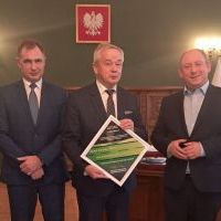 Starostowie Powiatu Miechowskiego oraz Wojewoda Małopolski
