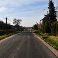 Wyremontowany odcinek drogi powiatowej nr 1137K Boża Wola - Jeż&oacute;wka - Tczyca