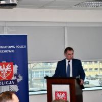 Odprawa roczna Policji - przem&oacute;wienie Wicestarosty