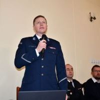 X Sesja Rady Powiatu Miechowskiego - sprawozdanie Komendanta KPP w Miechowie