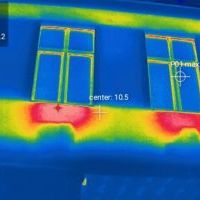 Spotkanie z ekodoradcami gminnymi - widok z kamery termowizyjnej