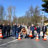 Otwarcie drogi powiatowej w miejscowości Jaksice, Kamieńczyce i Komor&oacute;w