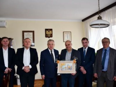 Spotkanie w sprawie zaopatrzenia Parku Technologicznego w energię elektryczną - zdjęcie grupowe