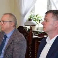 Spotkanie z Zarządem PGE w gabinecie Starosty Miechowskiego