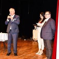 Akcja Zostań potencjalnym dawcą szpiku - przemowa Starosty