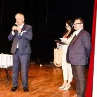 Akcja Zostań potencjalnym dawcą szpiku - przemowa Starosty