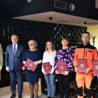 Kwalifikacja wojskowa w Powiecie Miechowskim - odbi&oacute;r podziękowań