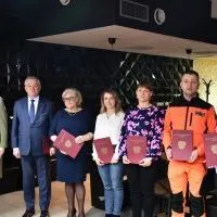 Kwalifikacja wojskowa w Powiecie Miechowskim - odbi&oacute;r podziękowań