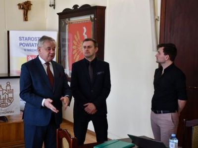 Szkolenie dotyczące treści marketingowych - przemowa Starosty | Autor: Piotr Włodarczyk