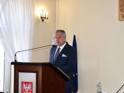 XI Sesja Rady Powiatu Miechowskiego - przemówienie Starosty