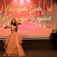 Gala KGW w Gołczy - występ Sandry Cygan