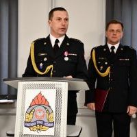 Przemowa nowego Komendanta Powiatowego PSP