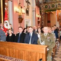 Msza święta w kościele z okazji 231 rocznicy Bitwy pod Racławicami