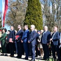 Uczestnicy obchodów 231 rocznicy Bitwy pod Racławicami