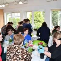 Panie z K&oacute;ł Gospodyń Wiejskich podczas warsztat&oacute;w