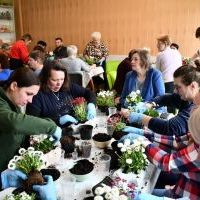 Panie z Kół Gospodyń Wiejskich podczas warsztatów