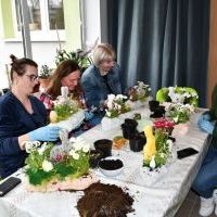 Panie z Kół Gospodyń Wiejskich podczas warsztatów