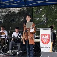 Występ artystyczny młodzieży z Liceum Ogólnokształcącego z Miechowa