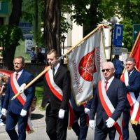 Poczet sztandarowy Powiatu Miechowskiego