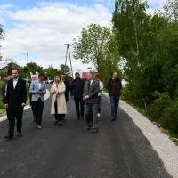 Wyremontowana droga w Strzeżowie Pierwszym