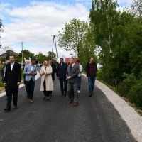 Wyremontowana droga w Strzeżowie Pierwszym