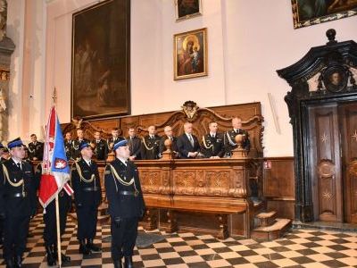 Msza Święta w intencji strażaków.