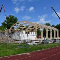 Budowa nowego boiska wielofunkcyjnego przy LO w Miechowie