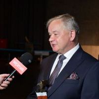 Starosta Miechowski udziela wywiadu