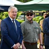Dzień dziecka powiatowych służb mundurowych - przem&oacute;wienie Starosty