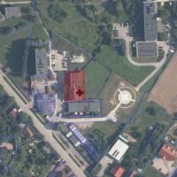 Mapa przedstawiająca lokalizację nieruchomości