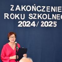 Zakończenie roku szkolnego 2024/25 - Przemowa Dyrektor ZS nr 1 w Miechowie