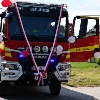 Jubileusz 80-lecia OSP w Jelczy - przekazanie nowego samochodu ratowniczo - gaśniczego