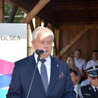 Jubileusz 100-lecia OSP w Śladowie - przemowa Starosty