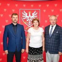 Tegoroczni Starostowie Dożynkowi - Anna Manterys i Grzegorz Placek