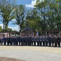 Obchody Święta Policji - zdjęcie grupowe