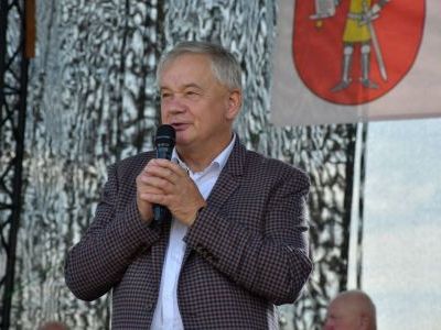 Traktoriada w Słaboszowie - przemówienie Starosty