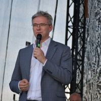 Traktoriada w Słaboszowie - przemówienie Europosła Adama Jarubasa