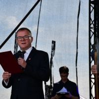 Traktoriada w Słaboszowie - przemówienie Wójta Słaboszowa