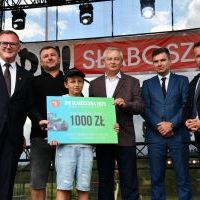 Traktoriada w Słaboszowie - wręczenie nagród