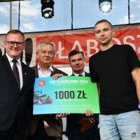 Traktoriada w Słaboszowie - wręczenie nagród