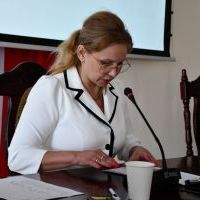 XIV Sesja Rady Powiatu Miechowskiego - Wiceprzewodnicząca Rady Powiatu