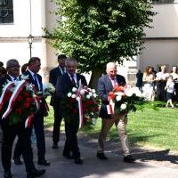 Święto Wojska Polskiego- Przemarsz przed Pomnik z Orłem