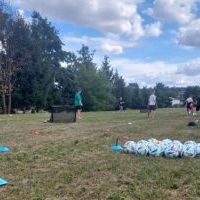 Piknik integracyjny rodzin zastępczych z Powiatu Miechowskiego - turniej piłkarski