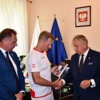 Starostowie Miechowscy z Sekretarzem Stanu w Ministerstwie Sportu i Turystyki
