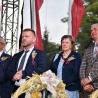 Poseł RP - Andrzej Adamczyk oraz lokalni samorządowcy 