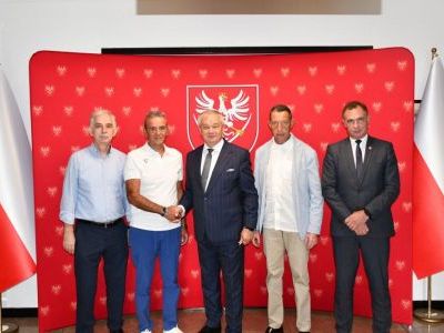 Starostowie Miechowscy oraz delegacja Włochów z UNCEM Lazio