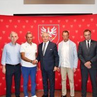 Starostowie Miechowscy oraz delegacja Włoch&oacute;w z UNCEM Lazio