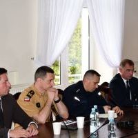 Posiedzenie Powiatowego Zespołu Zarządzania Kryzysowego