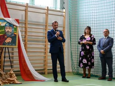 Otwarcie filii biblioteki w Zagorzycach - przemowa Wicestarosty